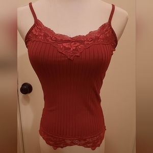SHEIN Vintage Laced Tank Top